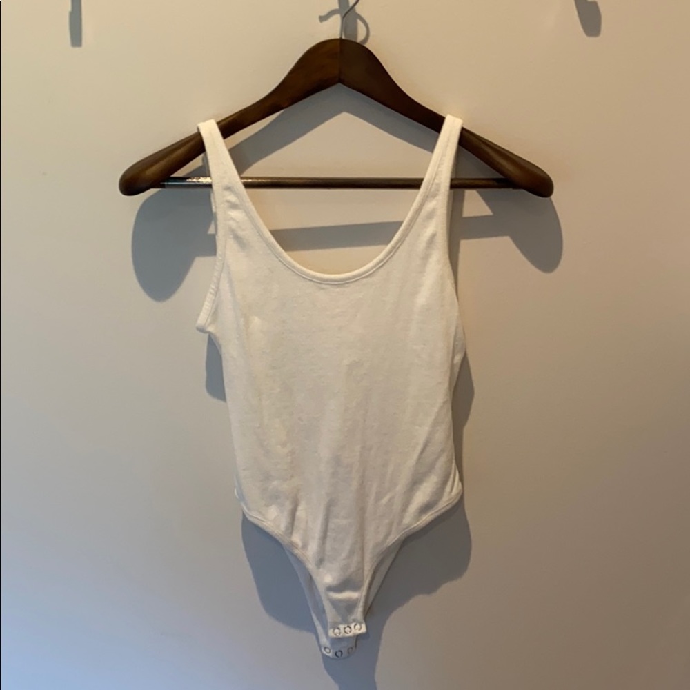 Free people white bodysuit